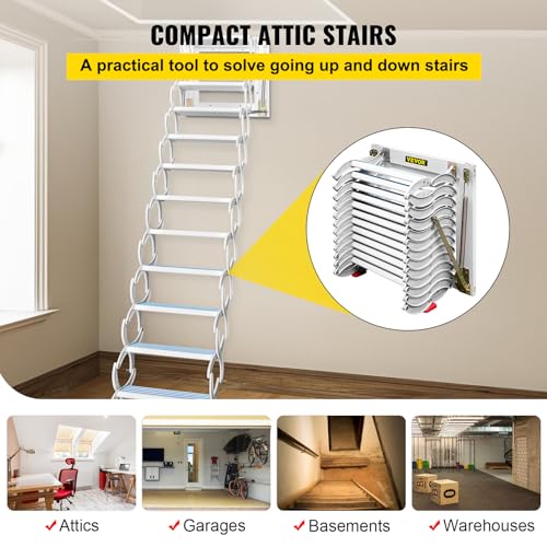 Blue 9.8 feet Attic Stairs O339460
