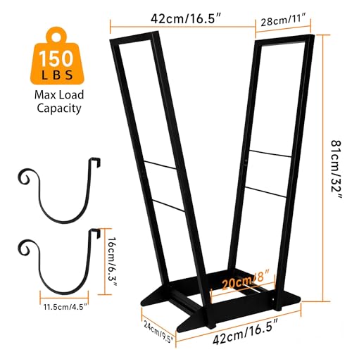 22 Inch Heavy Duty Firewood Log Rack G64202