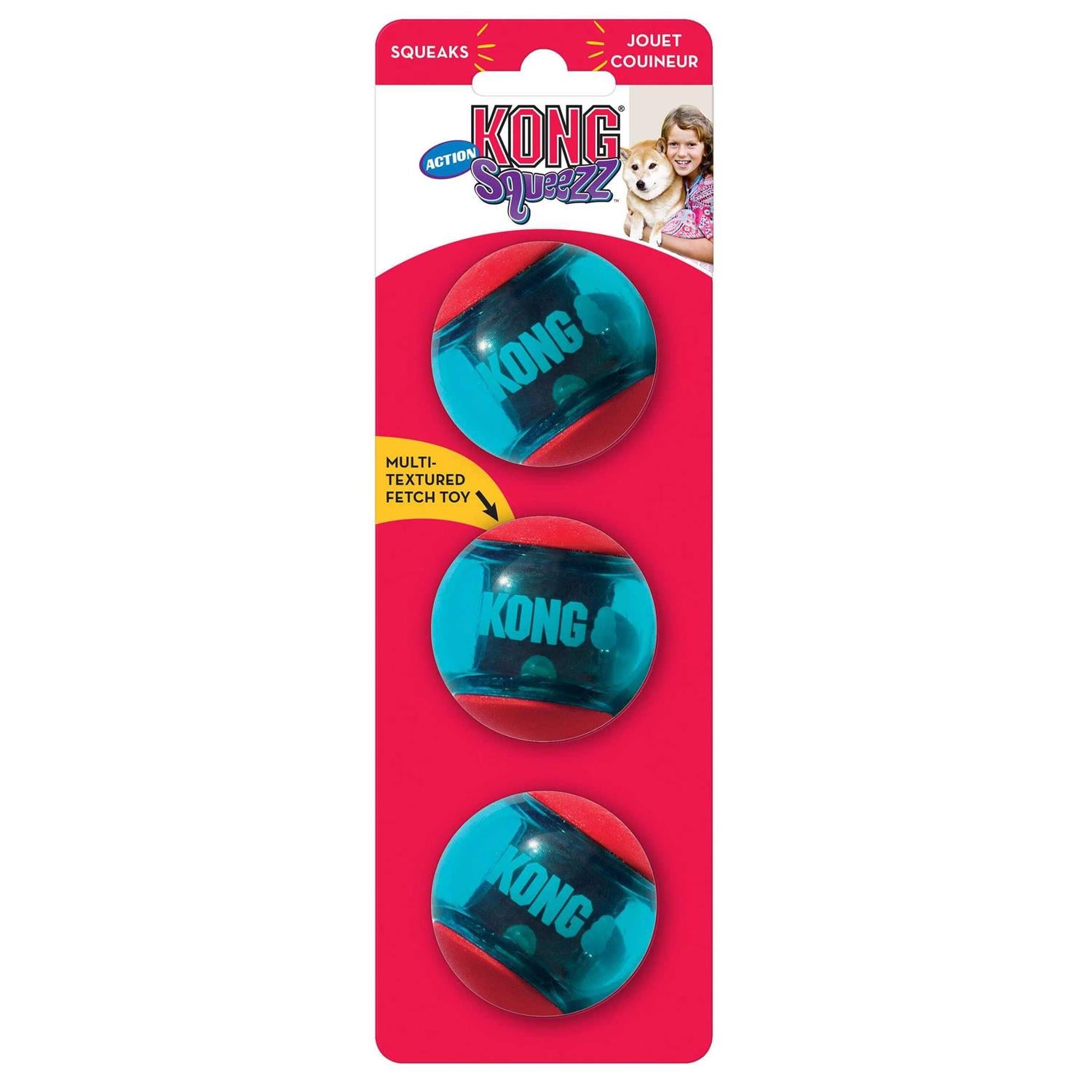 Squeezz Action Ball Dog Toy N53890