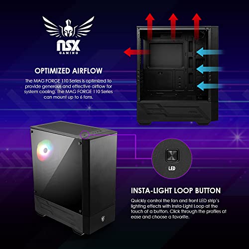 PC Falcon RYZEN 5 5600X 3.7 GHz GeForce RTX 4060 Ti 1TB NVME SSD 16GB DDR4 RAM 3600 650W Bronze PSU 11AC WiFi Bluetooth Windows 11 H 64-bit Y556
