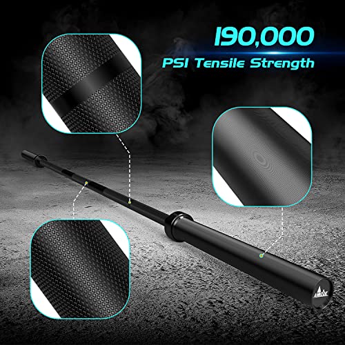 7-Foot Solid Iron Weighted Barbell F65310