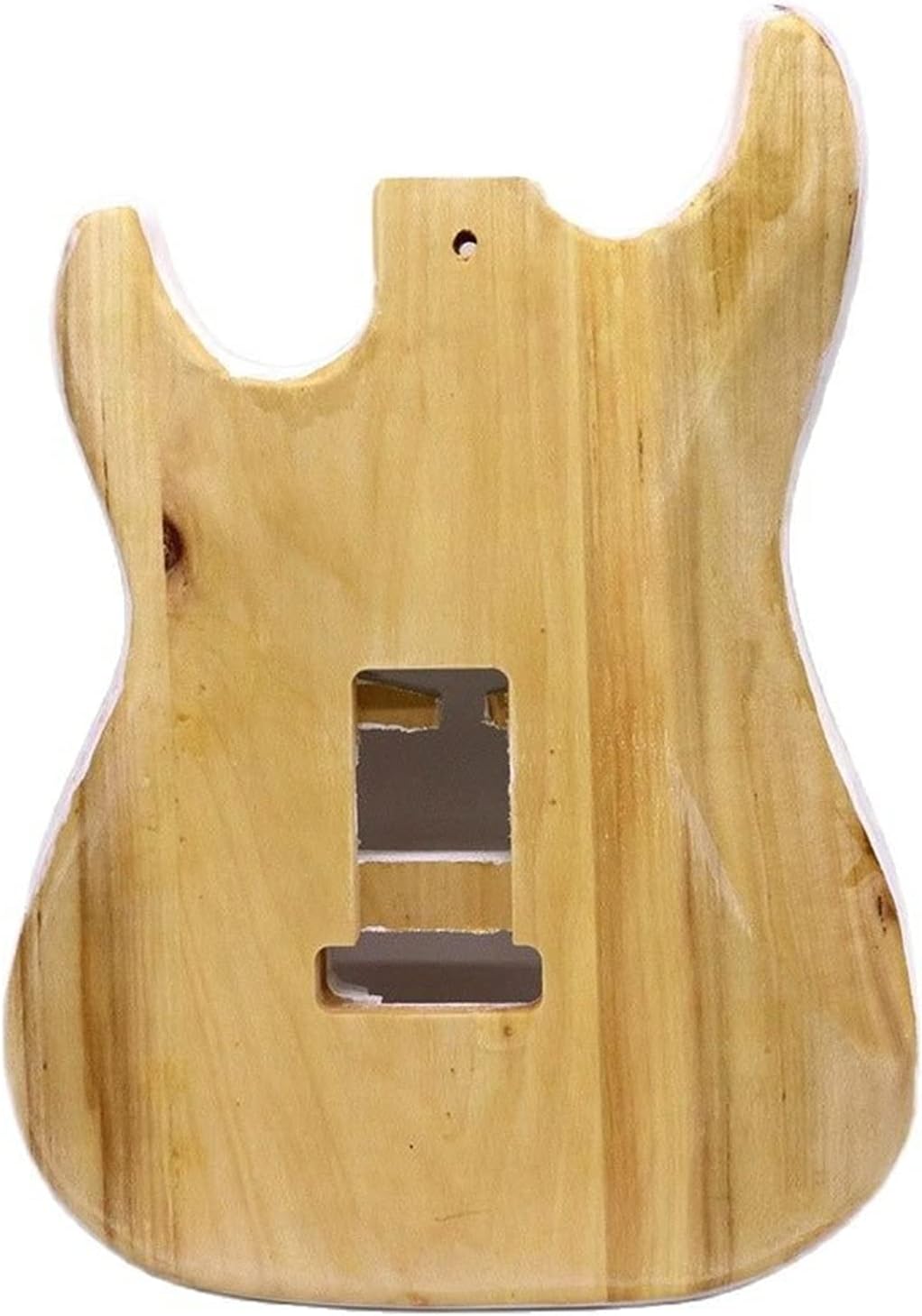 White Poplar Wood Electric Guitar Body K595