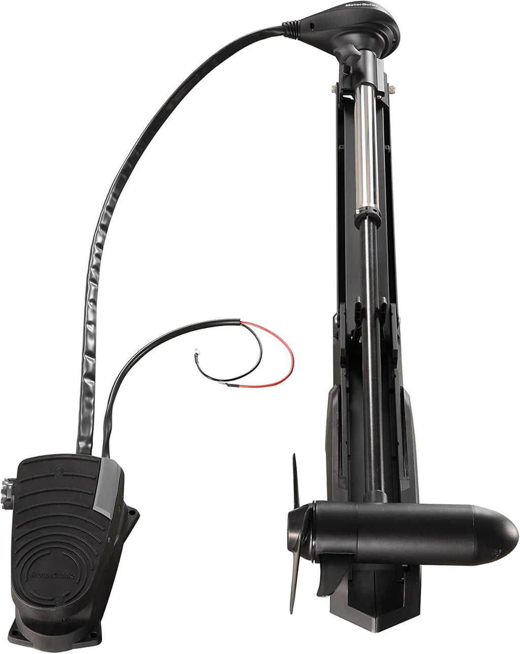 45-Inch Shaft 55-Pound Peak Thrust Cable Steer Foot-Control Trolling Motor I5571