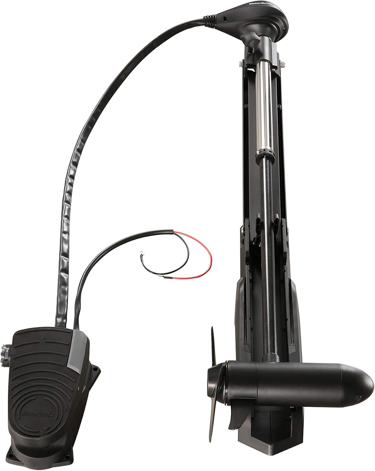 45-Inch Shaft 55-Pound Peak Thrust Cable Steer Foot-Control Trolling Motor I5571