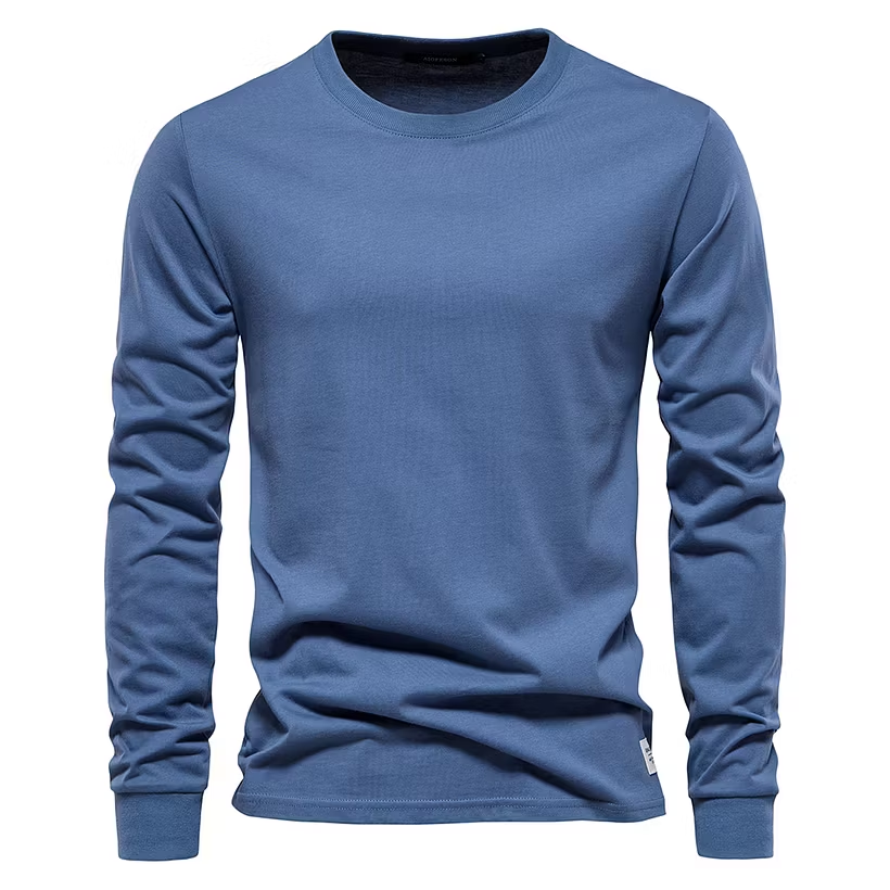 Essential Cotton Long-Sleeve T-Shirt