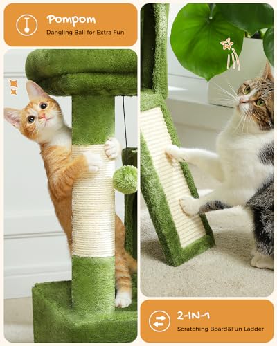 Large Gray Cat Tree with 2 Condos Z7716
