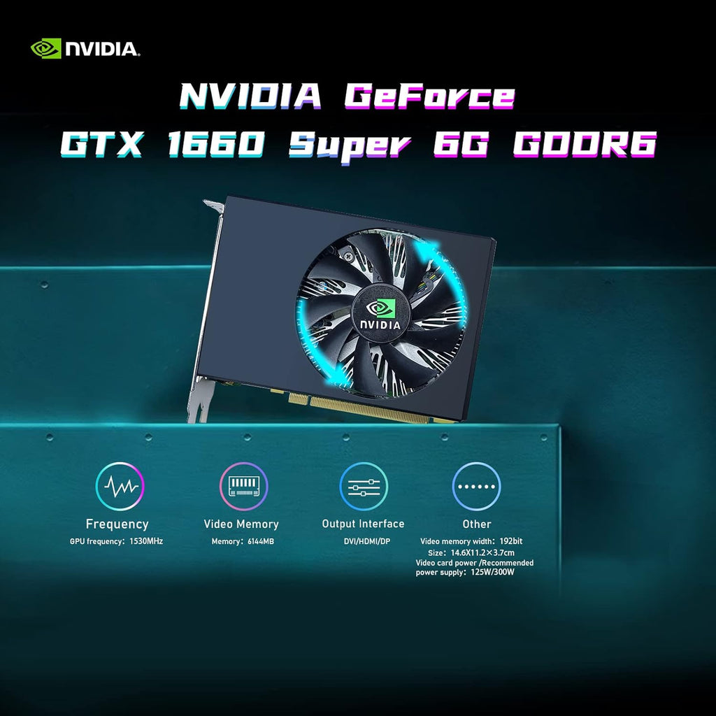 RGB Gaming PC Desktop Computer Y56842