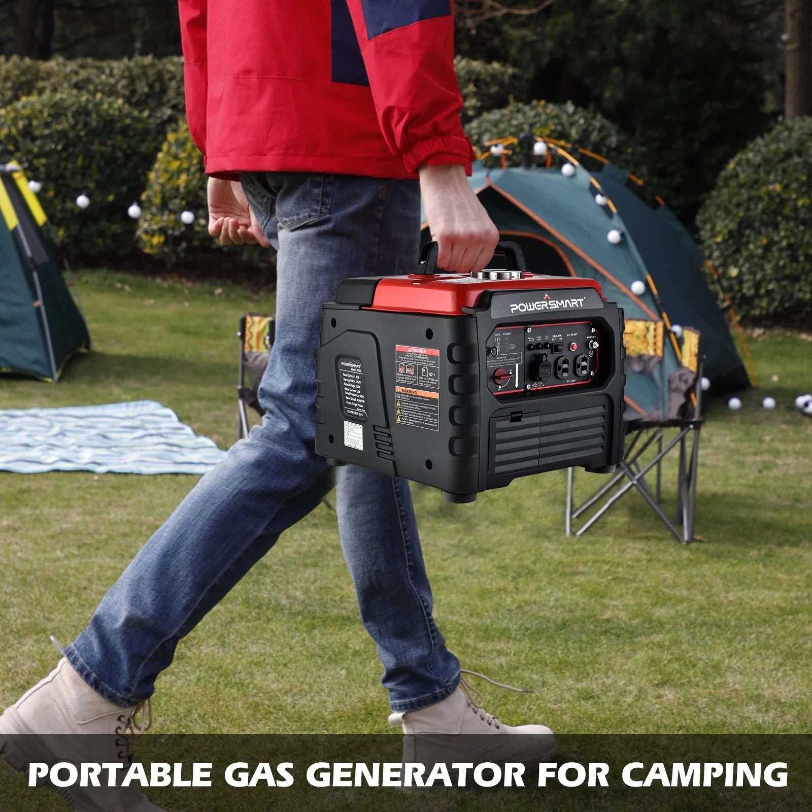 1500 Watt Portable Gas Power Inverter Generator U408004