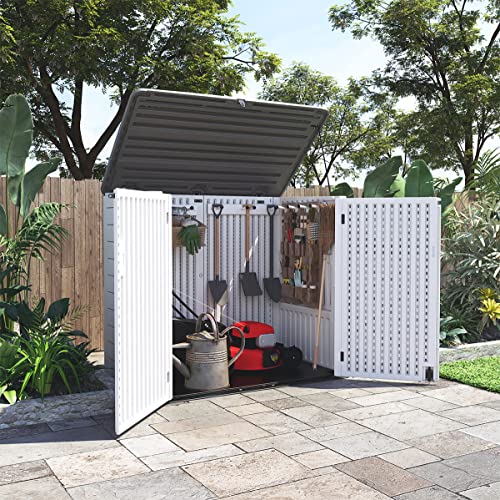 47 Cu.ft Resin Outdoor Storage Cabinet J48428