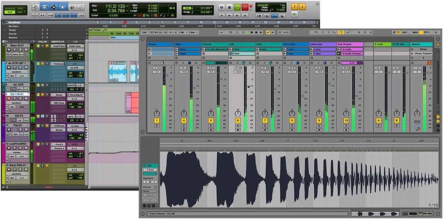 2x2 USB Audio Interface Full Studio Bundle with Studio Monitors and Instrument Cables I92735
