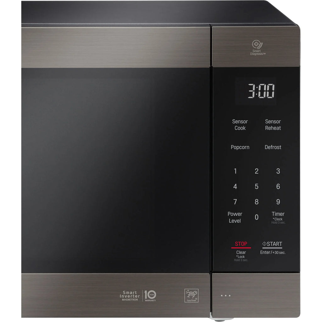 Black Stainless Steel Countertop Microwave A3940