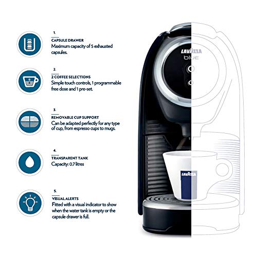 Single Serve Espresso Coffee Machine, 5.3" x 13" x 10.2" P331