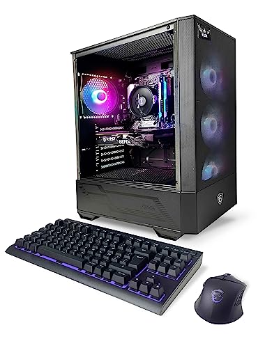 PC Falcon RYZEN 5 5600X 3.7 GHz GeForce RTX 4060 Ti 1TB NVME SSD 16GB DDR4 RAM 3600 650W Bronze PSU 11AC WiFi Bluetooth Windows 11 H 64-bit Y556