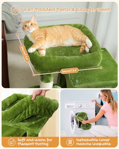 Large Gray Cat Tree with 2 Condos Z7716