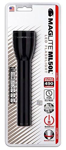 Black 2-Cell C LED Flashlight K756374
