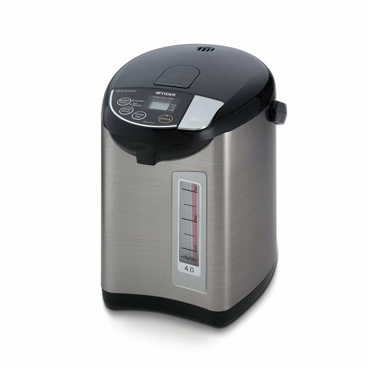Stainless Black 4.0L Electric Water Boiler and Warmer C95314