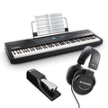 88 Key Digital Piano Keyboard with Hammer Action Weighted Keys U723