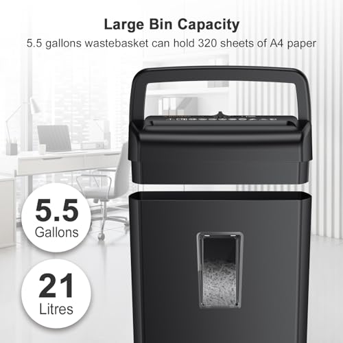 10-Sheet Cross Cut Paper Shredder K2674