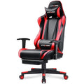Blue Gaming Chair with Footrest Q4830