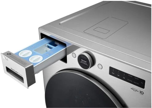 5 Cu. Ft. Black Steel Front Load Washer/Dryer Combo Z664