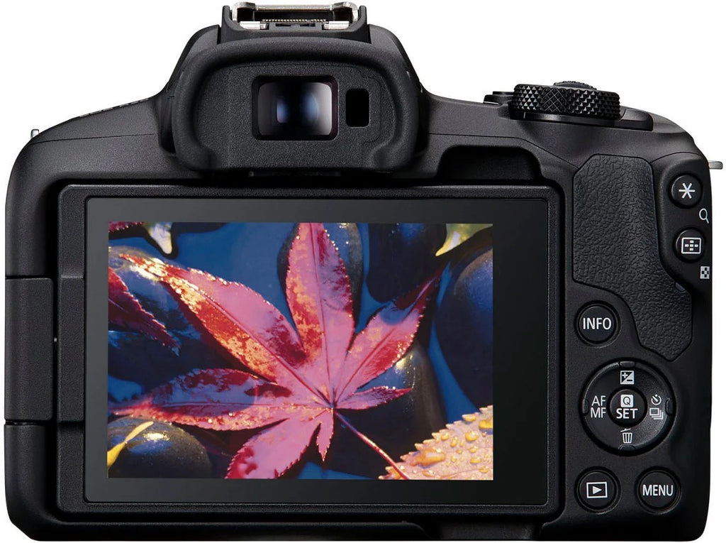 Canon EOS R50 Mirrorless Camera with 18-45mm, EF 75-300mm & 420-800mm Lenses + Mount Adapter + 20 Essential Accessories C74750