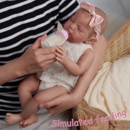 18 Inches Waterproof Full Vinyl Body Baby Doll P458