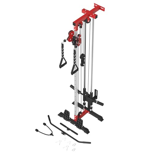 Wall Mount Cable Station with Dual Pulley System Z1244