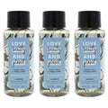 13.5 oz Coconut Water and Mimosa Flower Shampoo Pack of 3 M8158