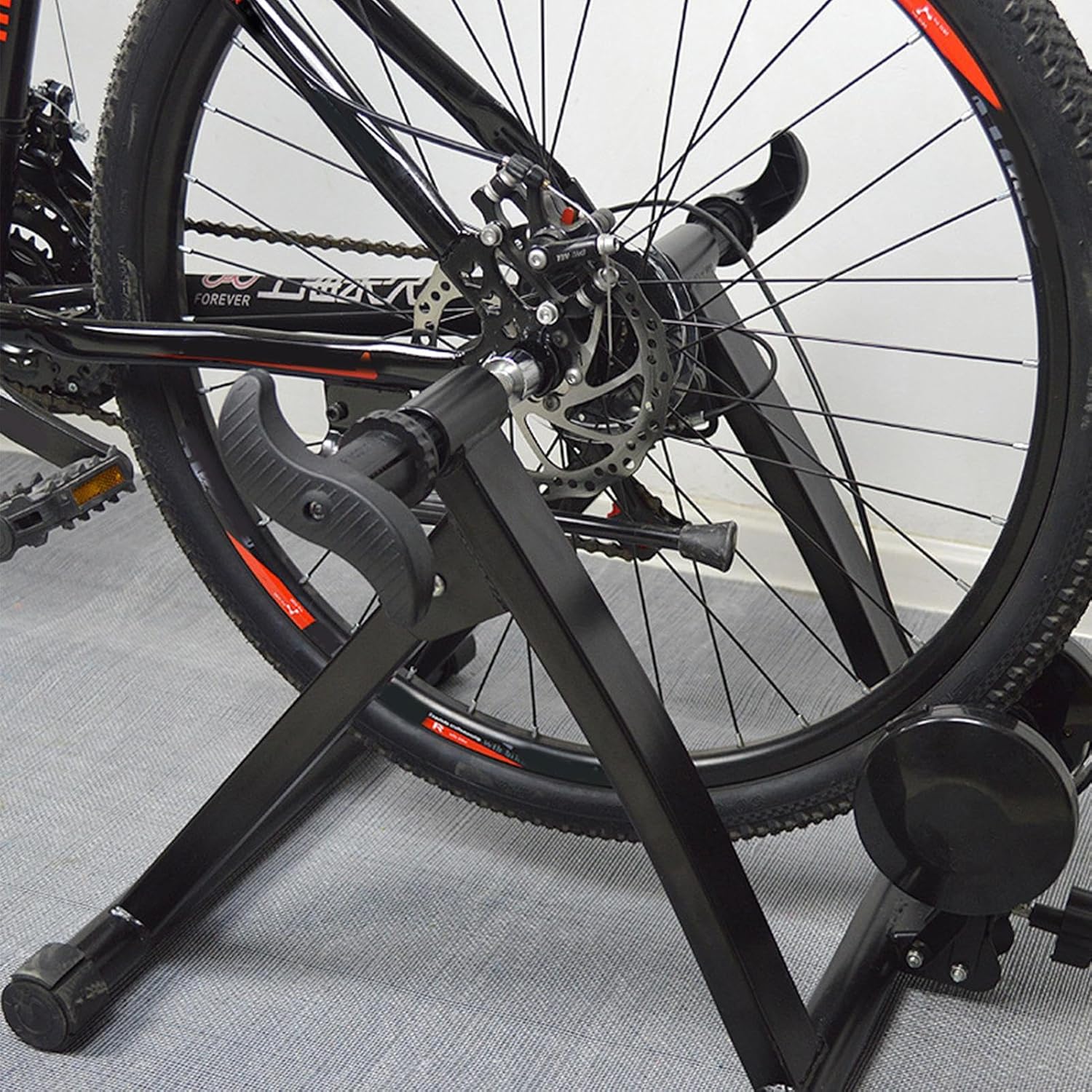 Black Magnetic Folding Bike Trainer Stand K115727