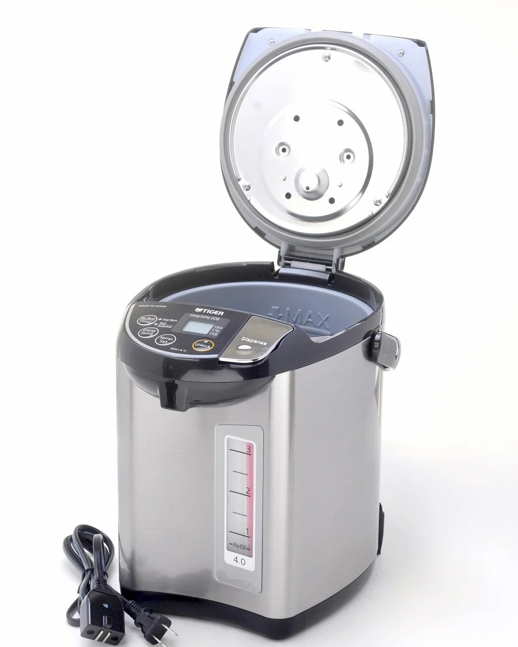 Stainless Black 4.0L Electric Water Boiler and Warmer C95314