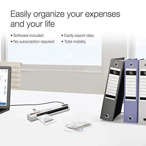 Mobile Receipt and Color Document Scanner S383