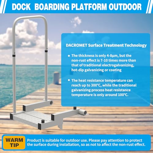 Boat Boarding Platform and Dock Extension D890073