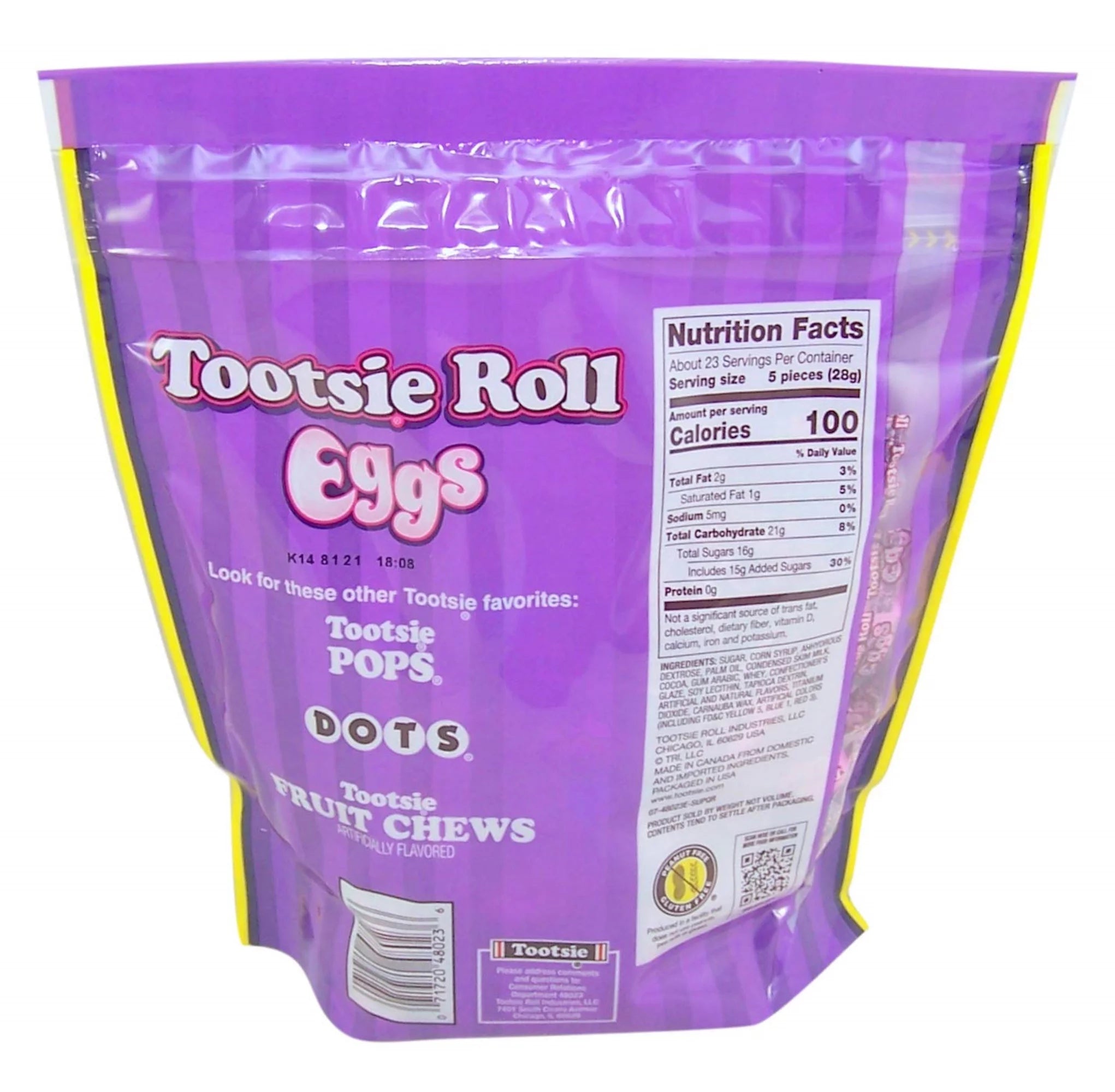 Tootsie Roll Eggs, Pack of 2, 23 Ounces per Bag X216851