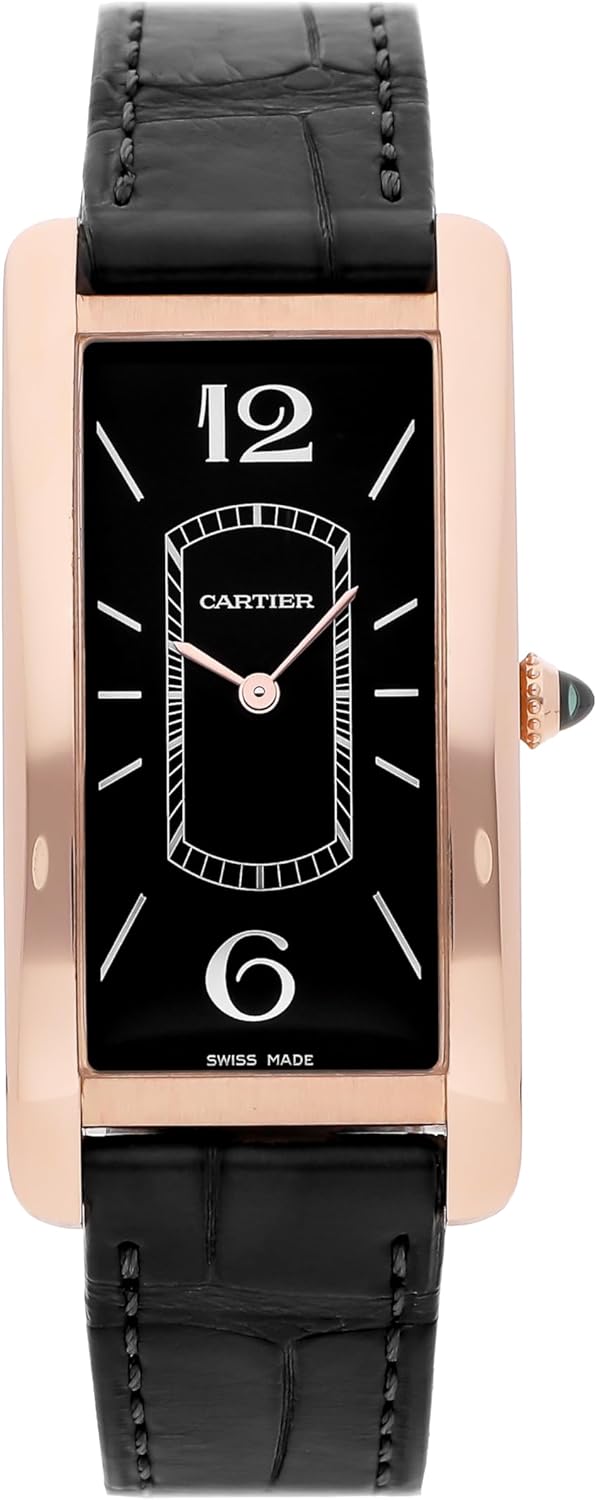 Black Dial Manual Wind Watch R3687