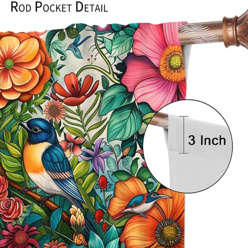 Blackout Curtains 2 Panels 45" L x 21" W L546