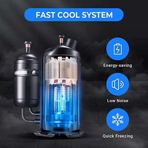 1800W 3 Flavors Soft Serve Ice Cream Machine, 25L/H Yield, Silver V25781