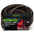 8 Gauge Wire 25ft Black Translucent Copper Clad Aluminum Primary Wire E1767
