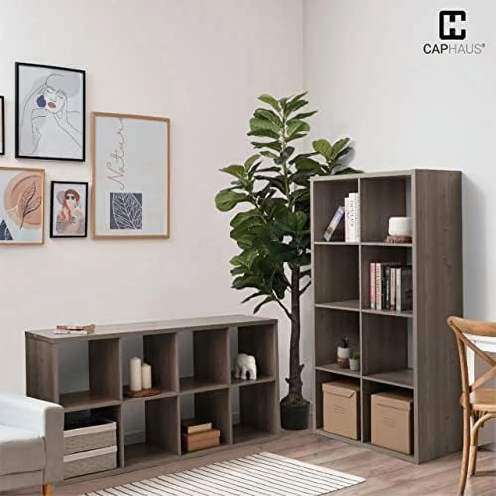White 8-Cube Open Bookcase U166185