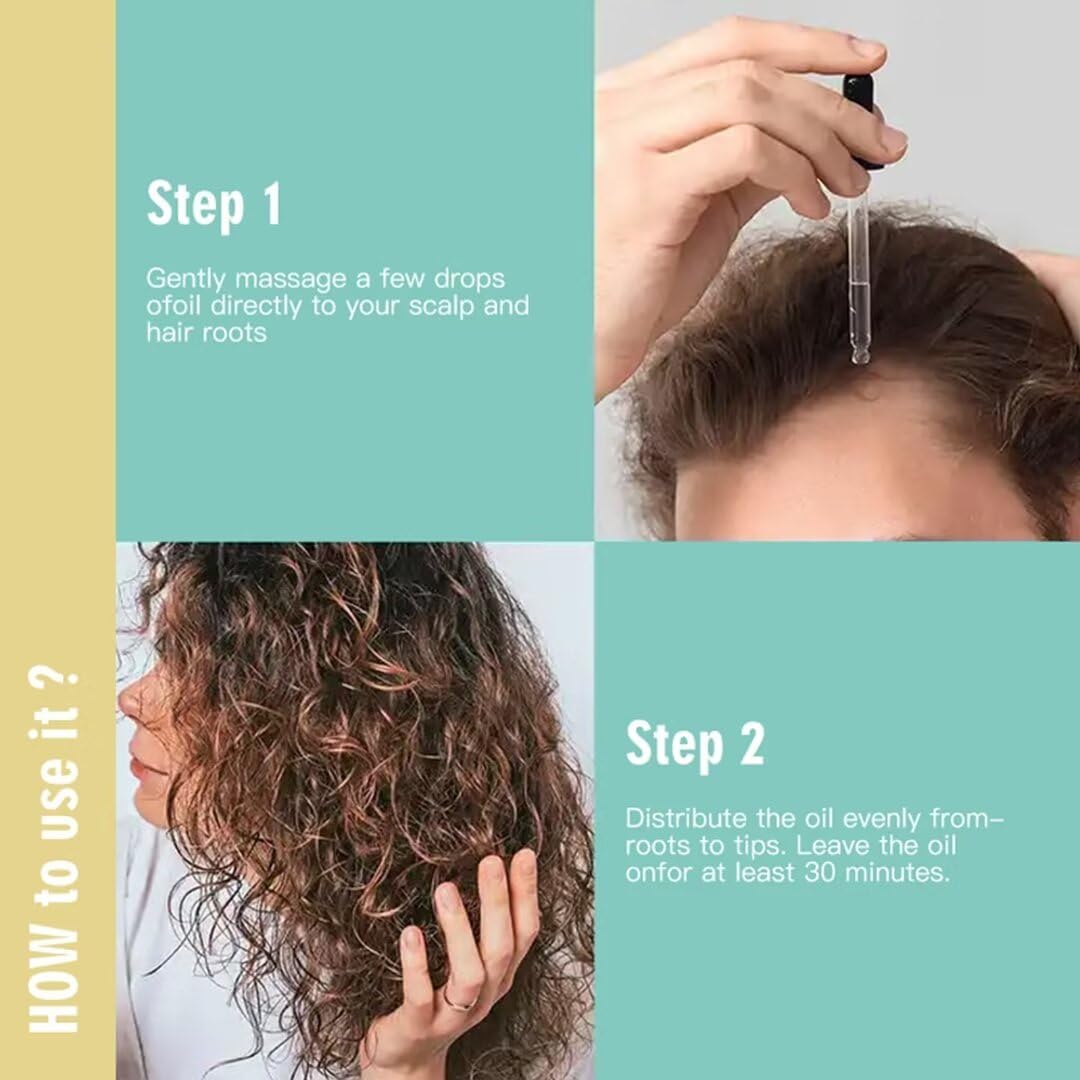 2 Oz Hair Growth Oil with Rosemary and Parsley Seed Z232083