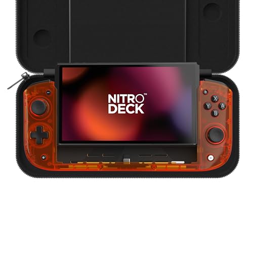 Retro Purple Handheld Deck with Carry Case for Nintendo Switch and Switch OLED W2680
