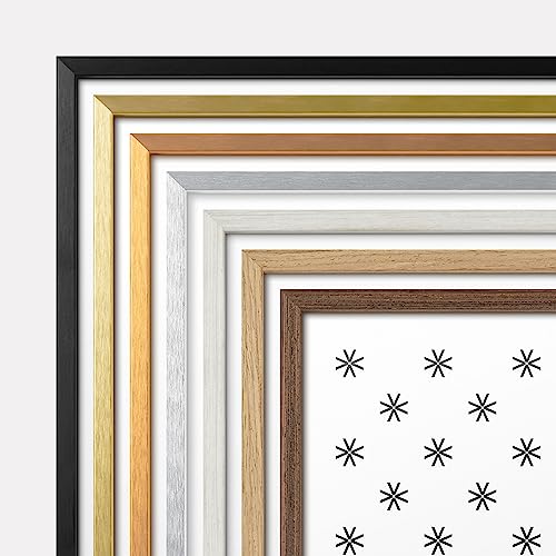 30x40 Picture Frame with Real Wood Grain Finish M5352