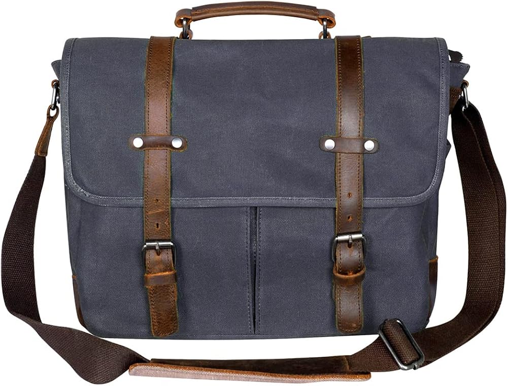 Lightweight Water Resistant 15.6 inch Laptop Messenger Bag H1718