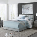 Platinum Gray Upholstered Queen Bed C95150