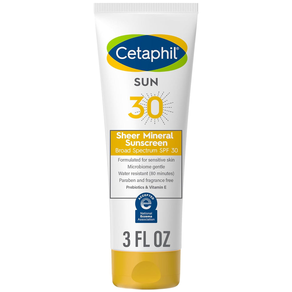 Sheer Mineral Sunscreen Lotion, 3 fl oz, Broad Spectrum SPF 30 Q21137