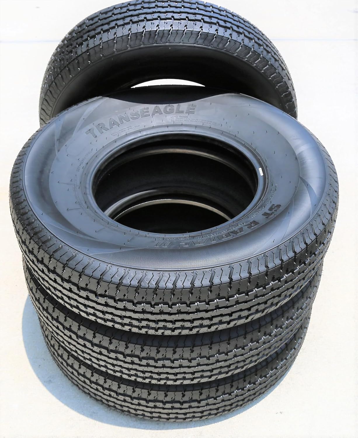 Steel Belted Trailer Radial Tire ST205/75R15 Load Range E 10-Ply BSW W56583