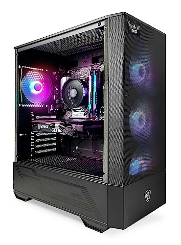 PC Falcon RYZEN 5 5600X 3.7 GHz GeForce RTX 4060 Ti 1TB NVME SSD 16GB DDR4 RAM 3600 650W Bronze PSU 11AC WiFi Bluetooth Windows 11 H 64-bit Y556