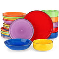 24 Piece Stoneware Dinnerware Set Z85293