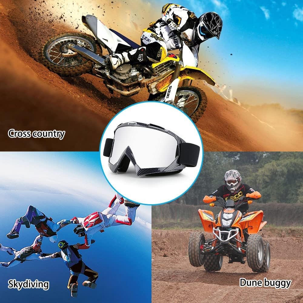 Motocross Goggles with UV Protection C4455