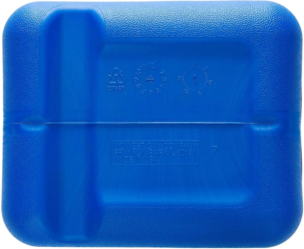 2-Gallon Blue Kerosene Gas Can Fuel Container (4 Pack) K2787