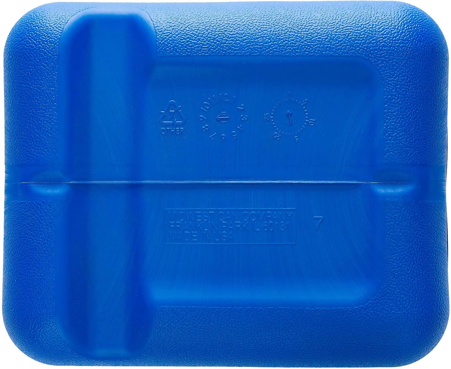 2-Gallon Blue Kerosene Gas Can Fuel Container (4 Pack) K2787